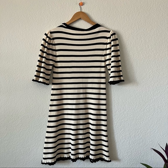 NWT Zara Knit The Knitwear Collection Ribbed Dress Size Small - Picture 8 of 10
